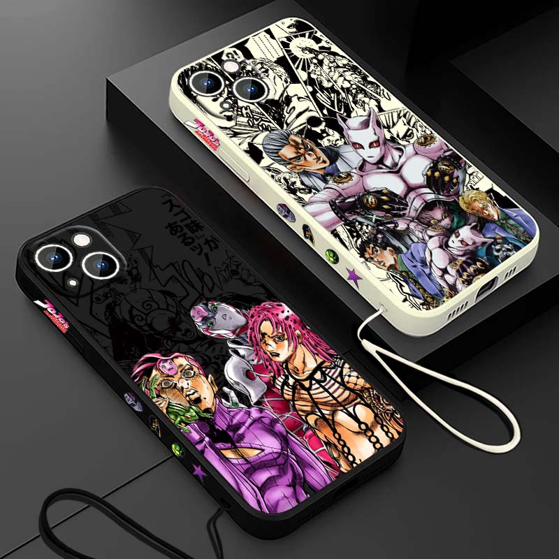 Phone Cases Iphone 16 Pro Max - Anime JOJO Villain Diavolo Dio For