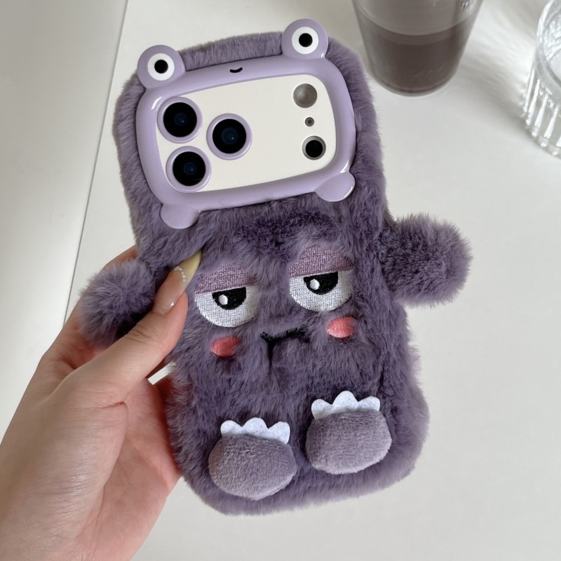 Phone Cases Iphone 16 Pro Max - Cute Cartoon Funny Dozing Expression Phone