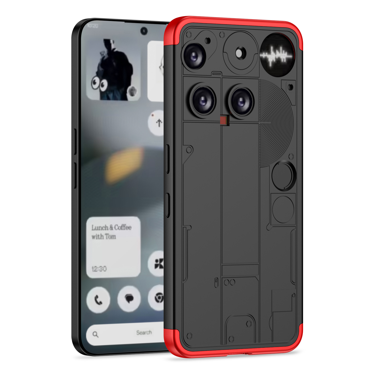 Phone Cases Heavy Duty - For Nothing Phone 3 Matte Hard