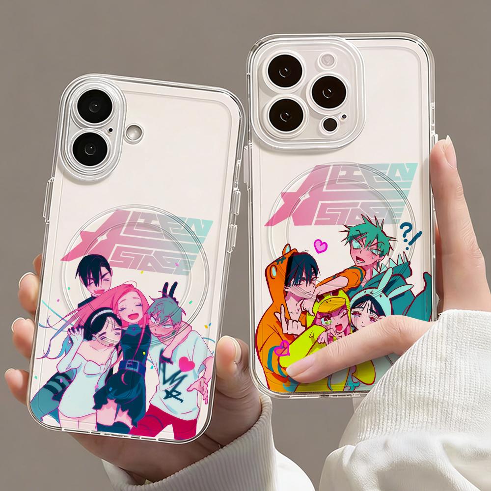 Phone Cases Iphone 16 Pro Max - Anime A-Alien Stage Phone Case Magnetic