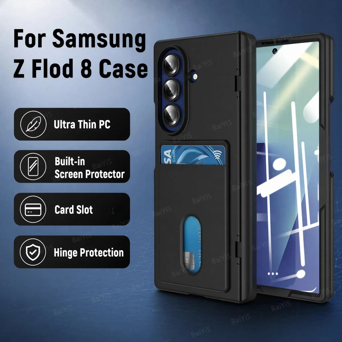 Business Slim Matte Card Slot  - Slim Card Slot Case ulasan dan harga
