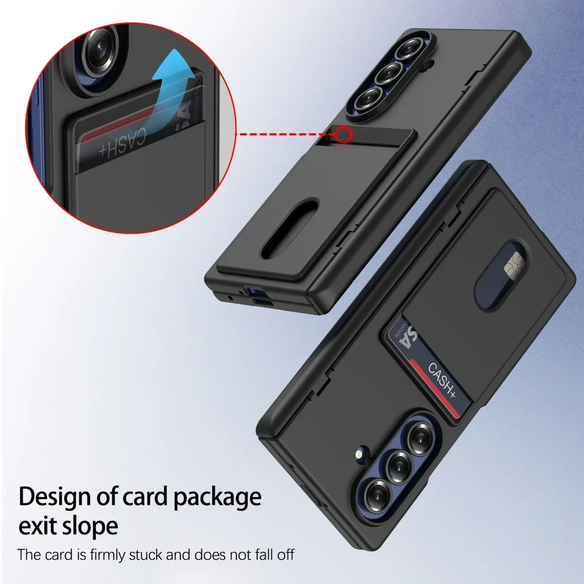 Business Slim Matte Card Slot  - Slim Card Slot Case ulasan dan harga
