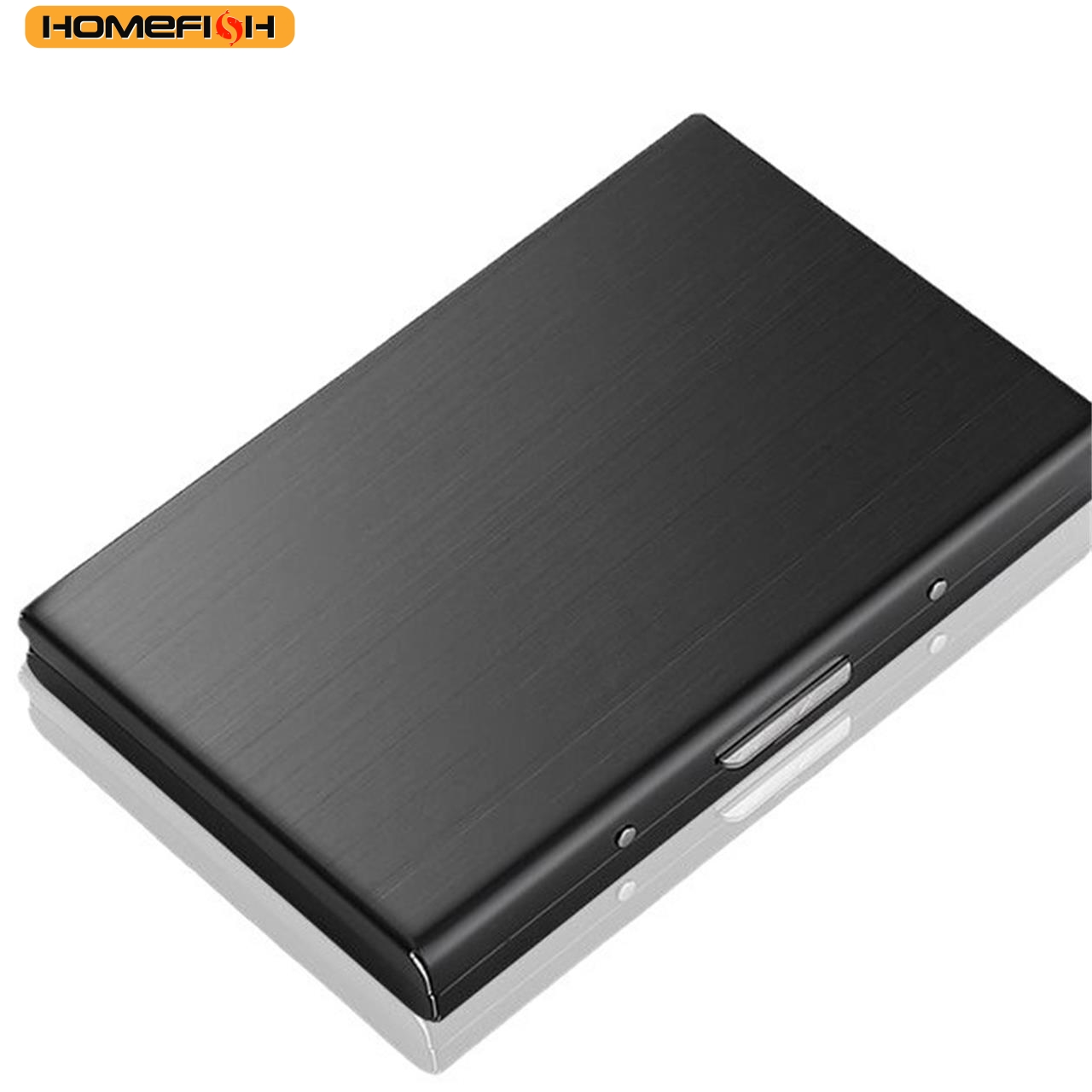 HOMEFISH RFID Blocking Stainle - Slim Card Slot Case ulasan dan harga