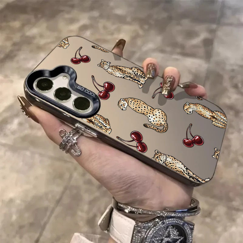 Cherry Leopard Design Laser Ph - Phone Cases Designer ulasan dan harga