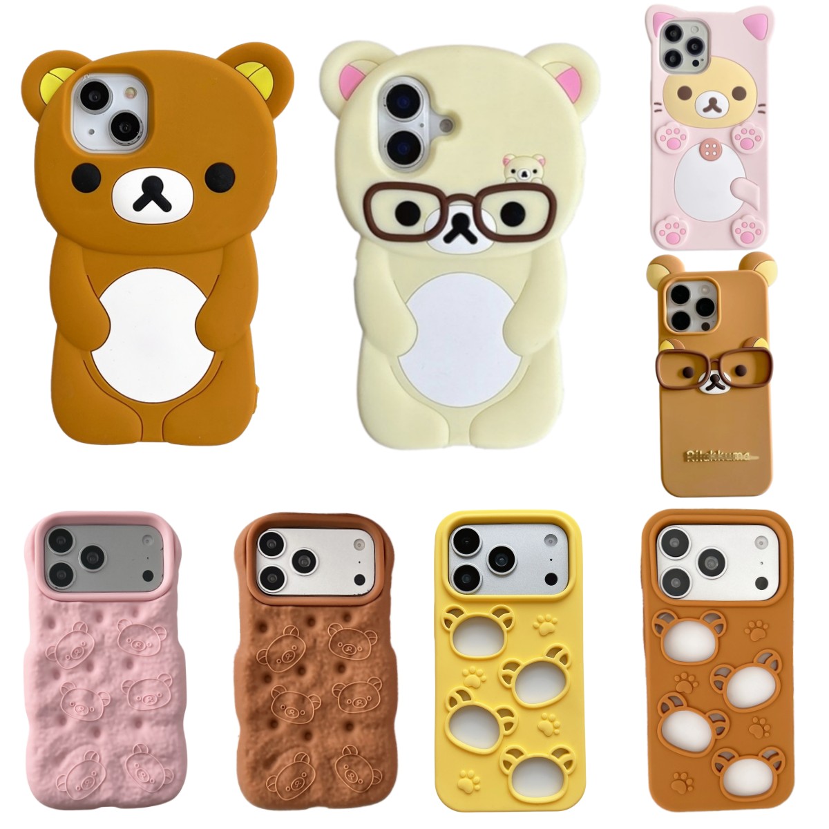 So Cute 3D Cartoon Teddy Bear  - Phone Cases Cute Iphone 13 ulasan dan harga