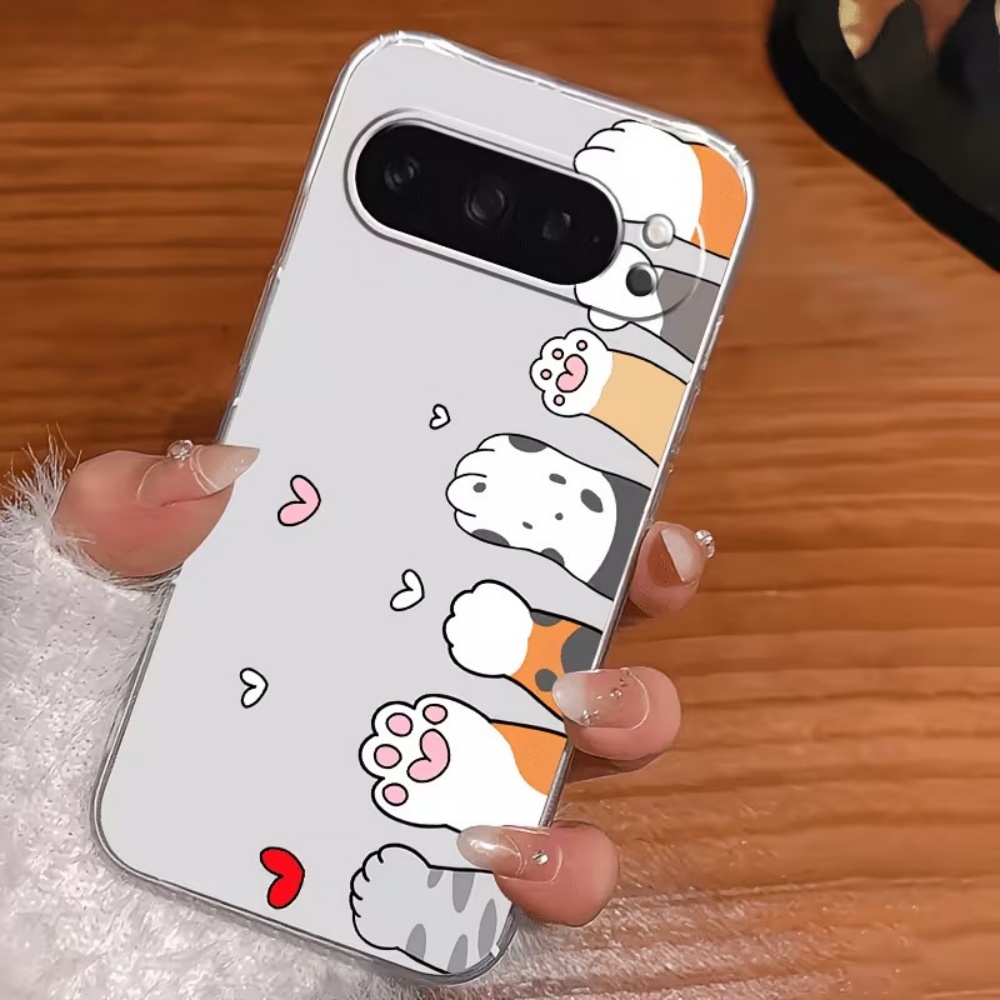 Cartoon Cat Paw Print Crystal  - Phone Cases Google Pixel 7 ulasan dan harga