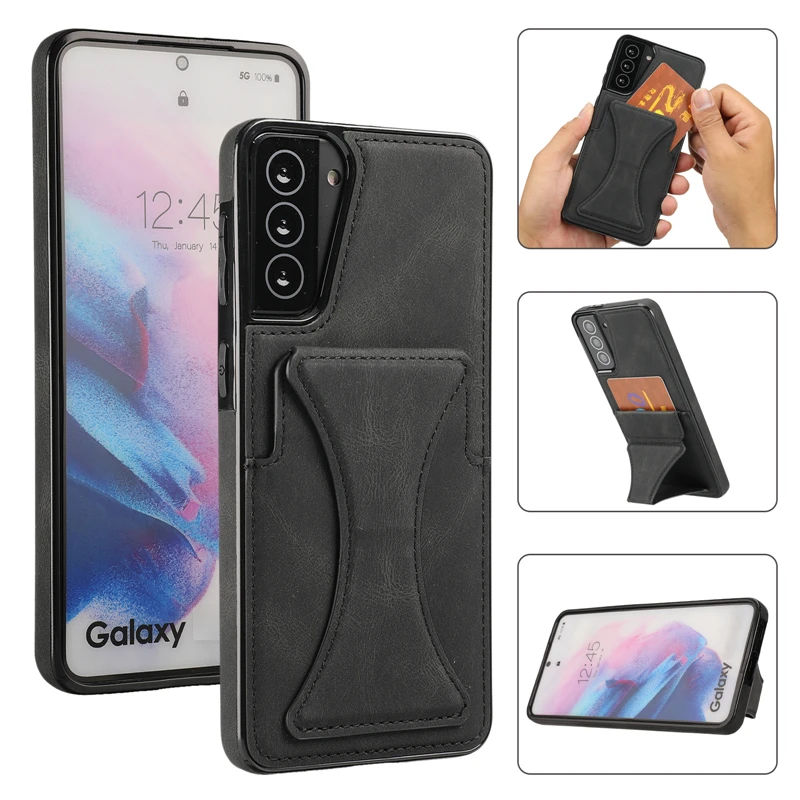 Luxury Slim Fit Leather Cover  - Slim Card Slot Case ulasan dan harga