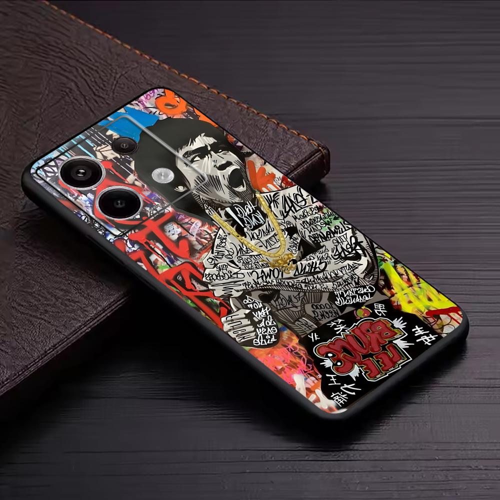 Banksy Graffiti Art  Phone Cas - Phone Cases Iphone 11 ulasan dan harga