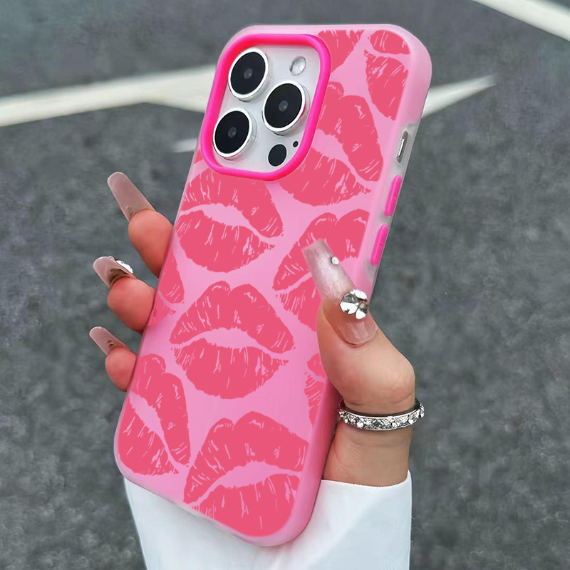 Sexy Girl Pink Lips  Pattern D - Phone Cases Designer ulasan dan harga