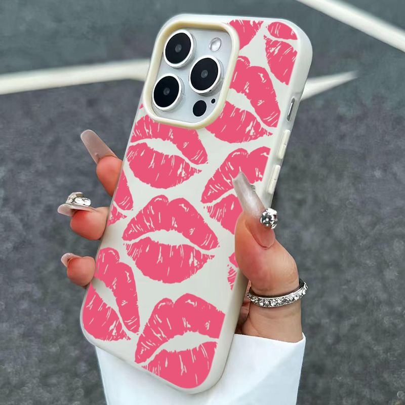 Sexy Girl Pink Lips  Pattern D - Phone Cases Designer ulasan dan harga