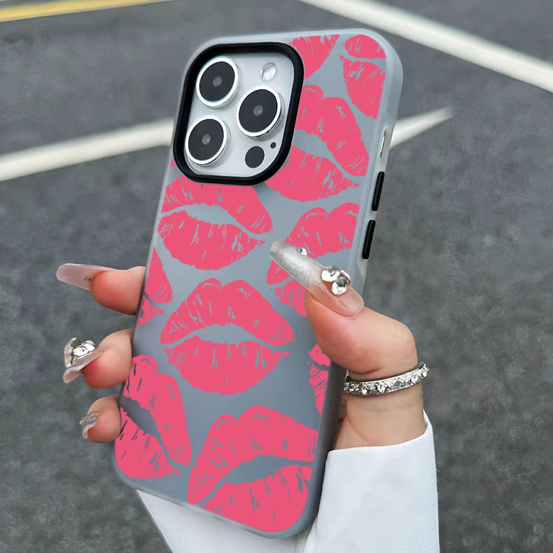Sexy Girl Pink Lips  Pattern D - Phone Cases Designer ulasan dan harga