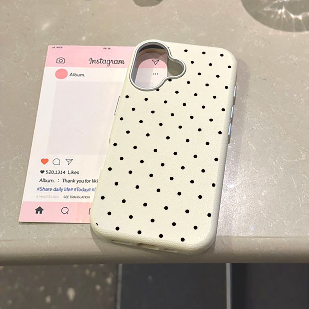 Korean INS Cute Polka Dot Phon - Phone Cases Cute Iphone 13 ulasan dan harga