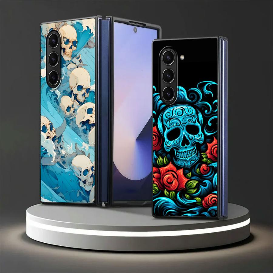 Skull Art Case for Samsung Gal - Phone Cases Z Fold 5 ulasan dan harga