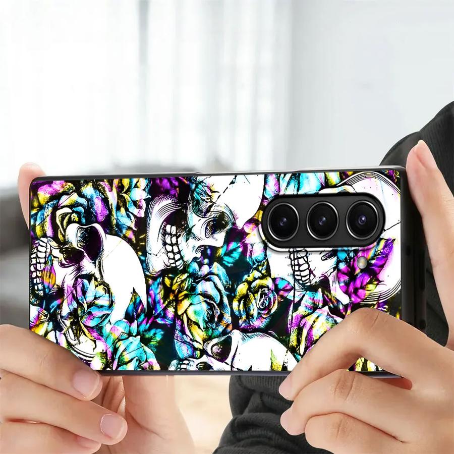 Skull Art Case for Samsung Gal - Phone Cases Z Fold 5 ulasan dan harga