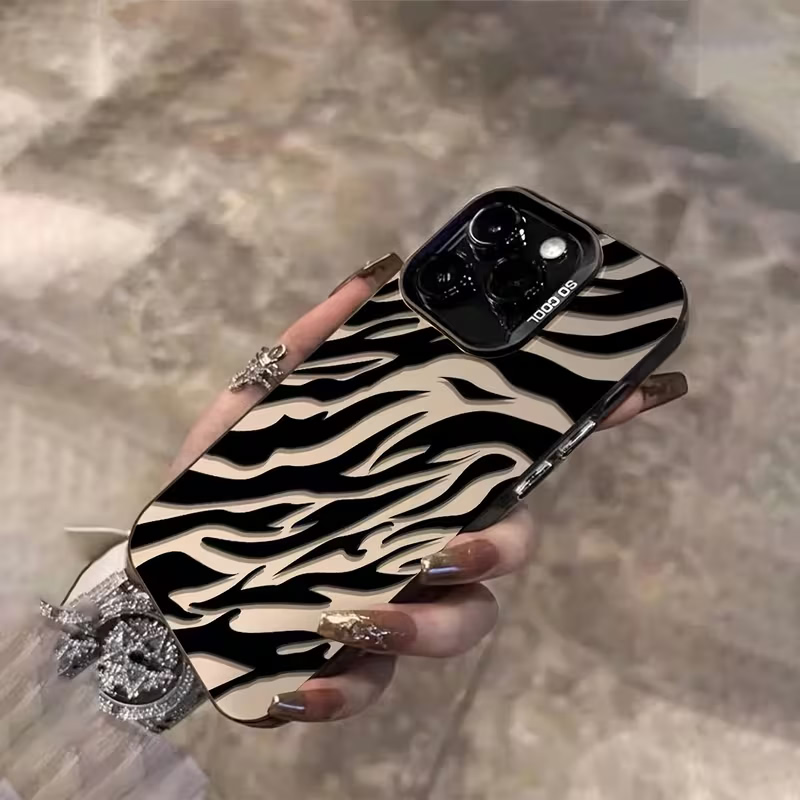 Zebra Pattern Black Advanced I - Phone Cases Iphone 11 ulasan dan harga