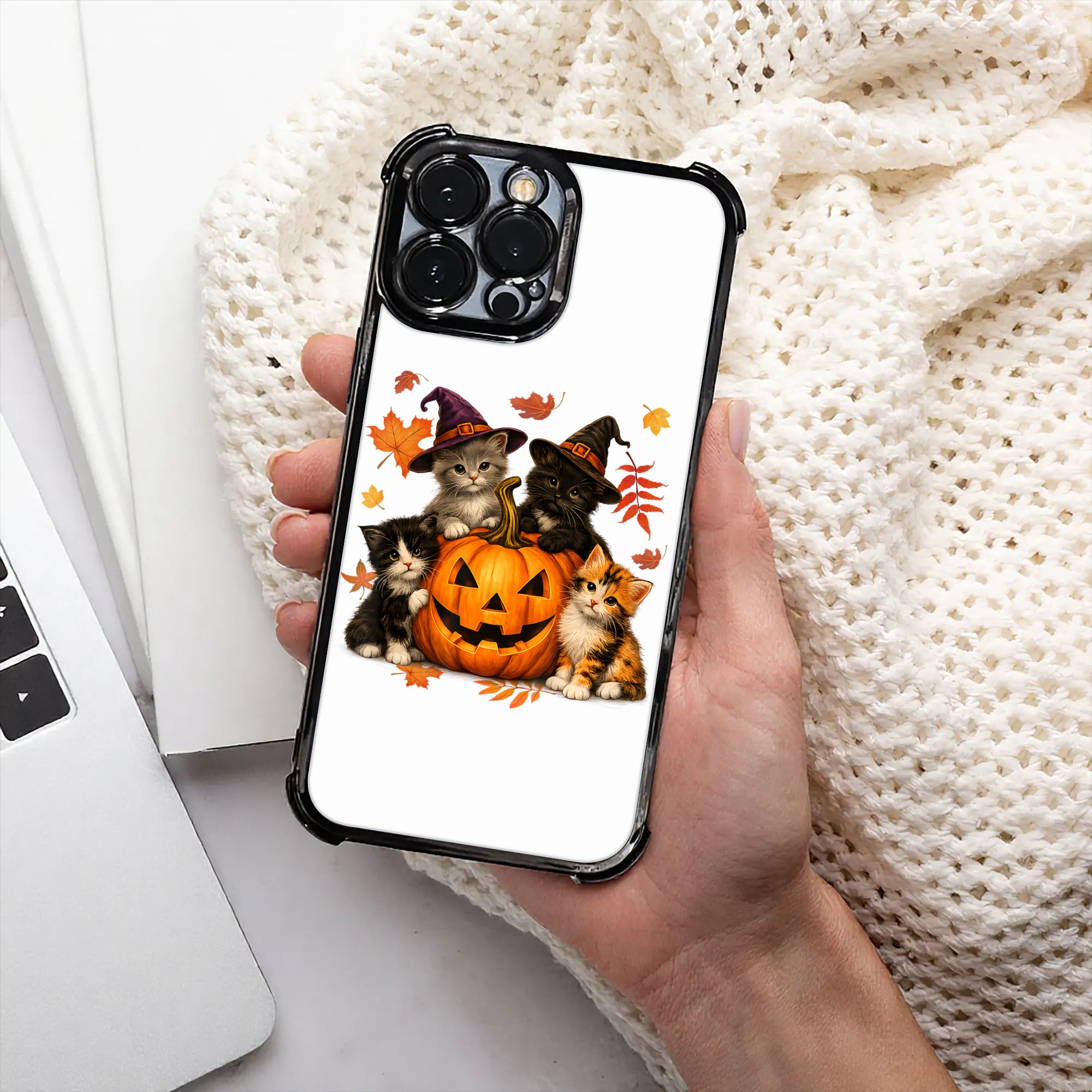 Halloween Cute Cats Pumpkin Sp - Phone Cases Men ulasan dan harga