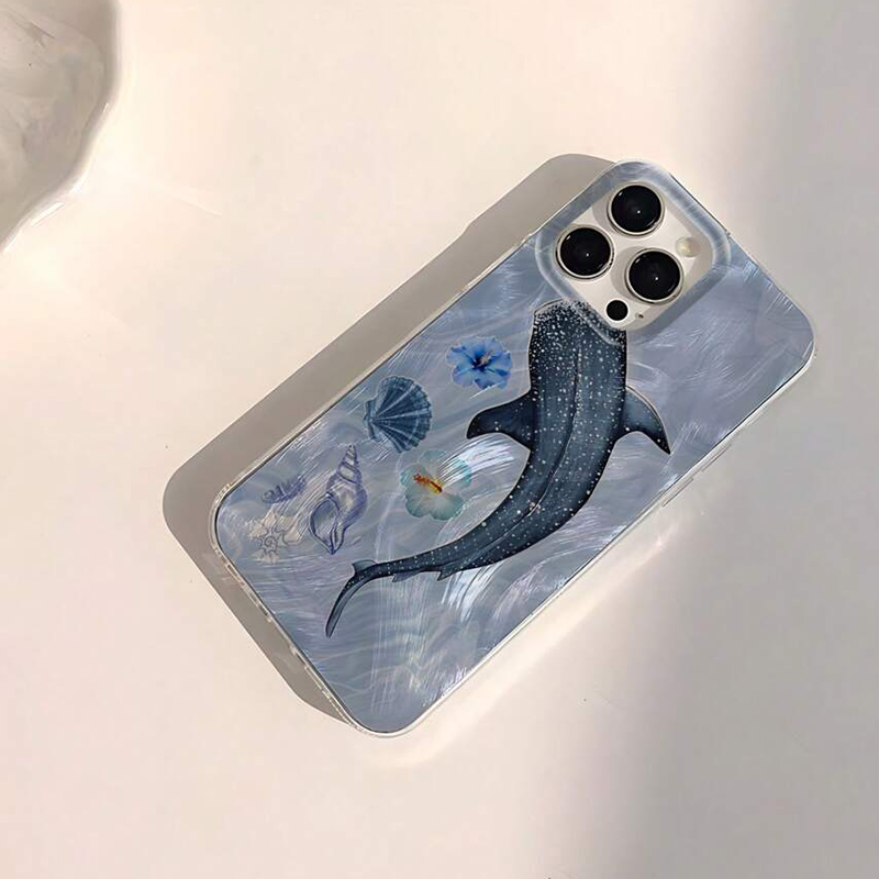 Ocean Shark Whale Design Phone - Phone Cases Designer ulasan dan harga