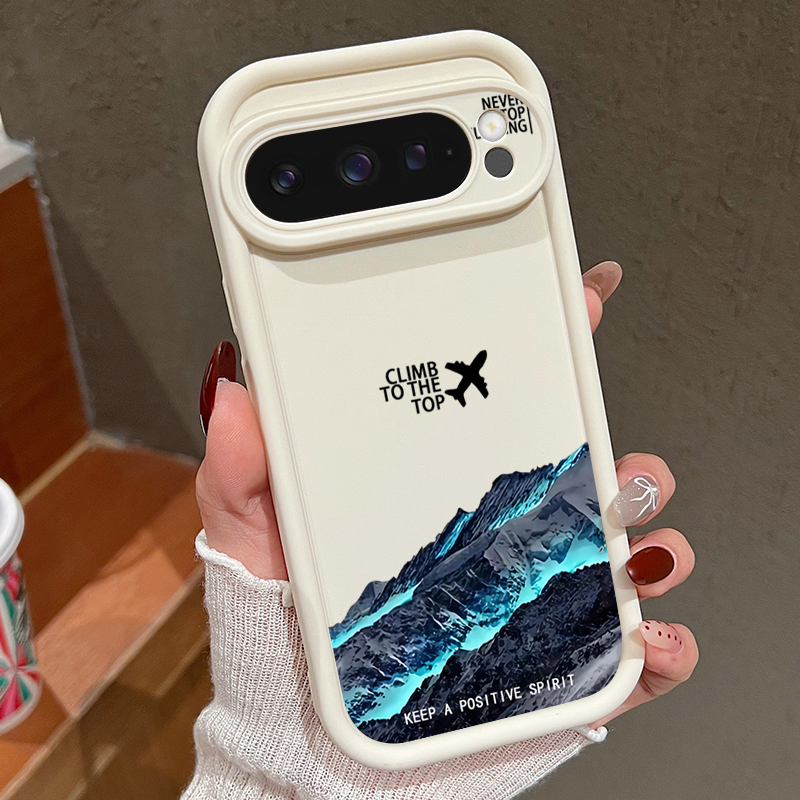 Airplane Snow Mountain Pattern - Phone Cases Google Pixel 7 ulasan dan harga