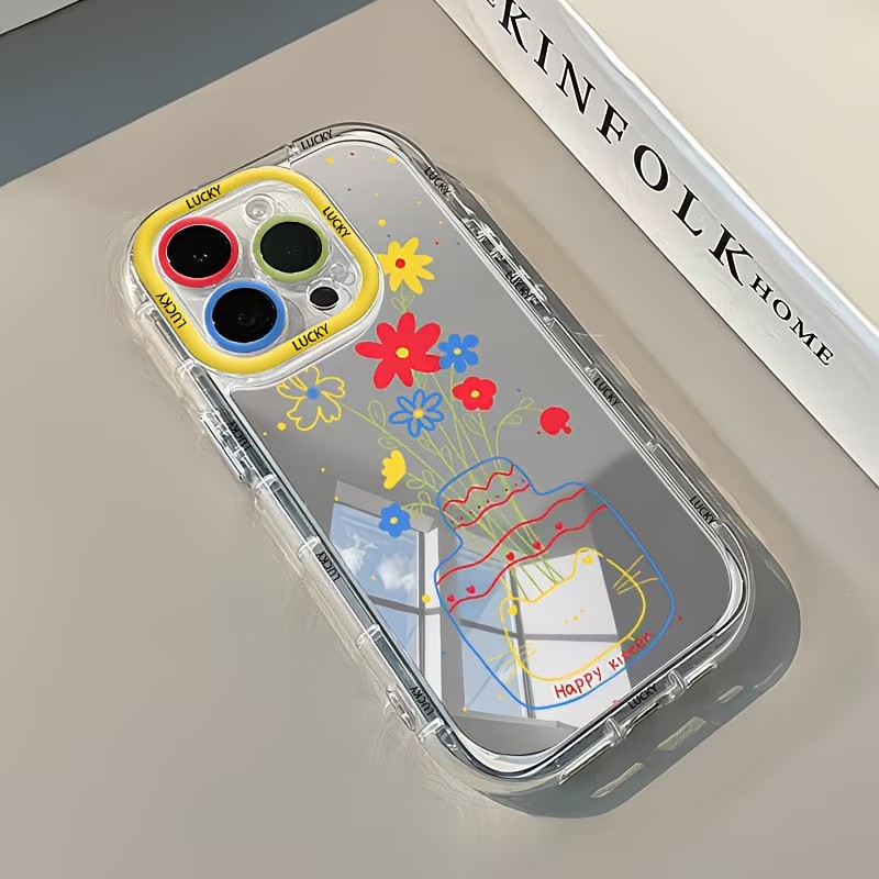 Summer Daisy Cat Vase Design M - Phone Cases Designer ulasan dan harga