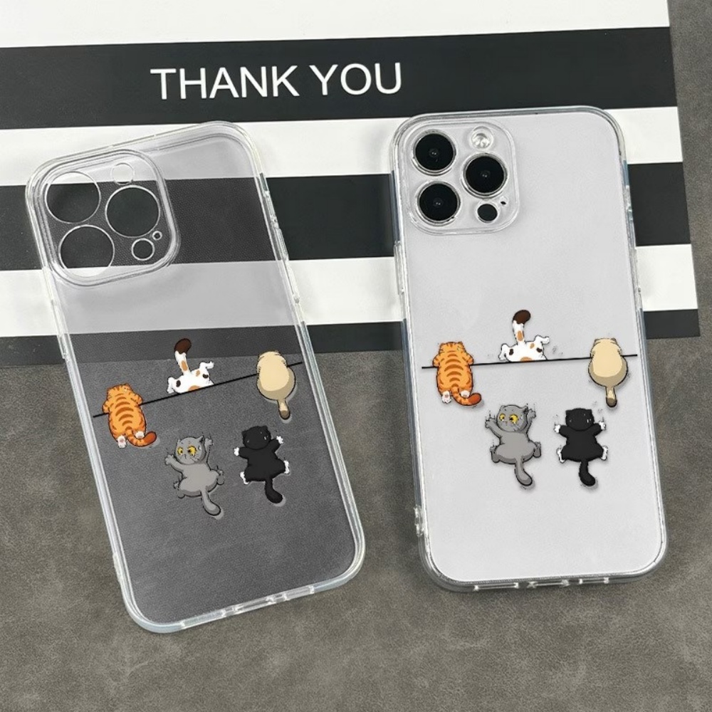 Five Cute Cat Pattern Phone Ca - Phone Cases Cute Iphone 13 ulasan dan harga