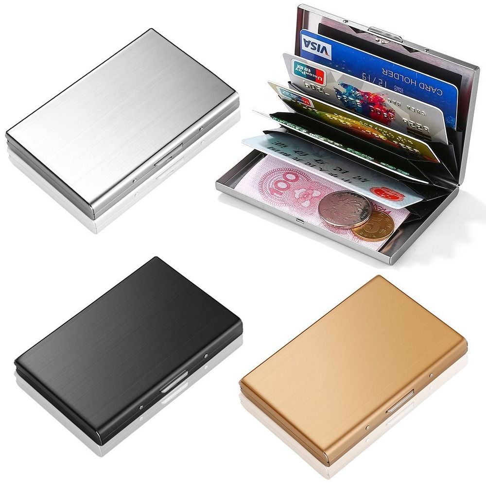 2026 6 Slots Stainless Credit  - Slim Card Slot Case ulasan dan harga