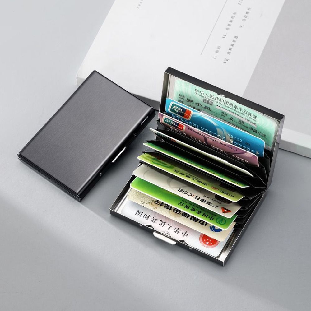 2026 6 Slots Stainless Credit  - Slim Card Slot Case ulasan dan harga