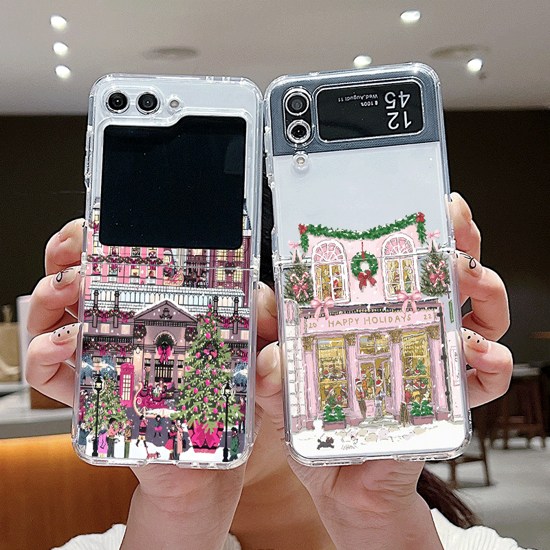 Rural Building Snow Scenery Ch - Phone Cases Z Fold 5 ulasan dan harga