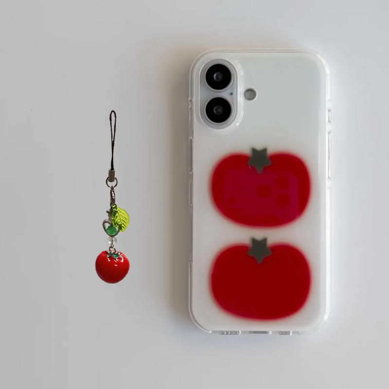Korean Ins Two Ted Tomato Cart - Phone Cases Cute Iphone 13 ulasan dan harga