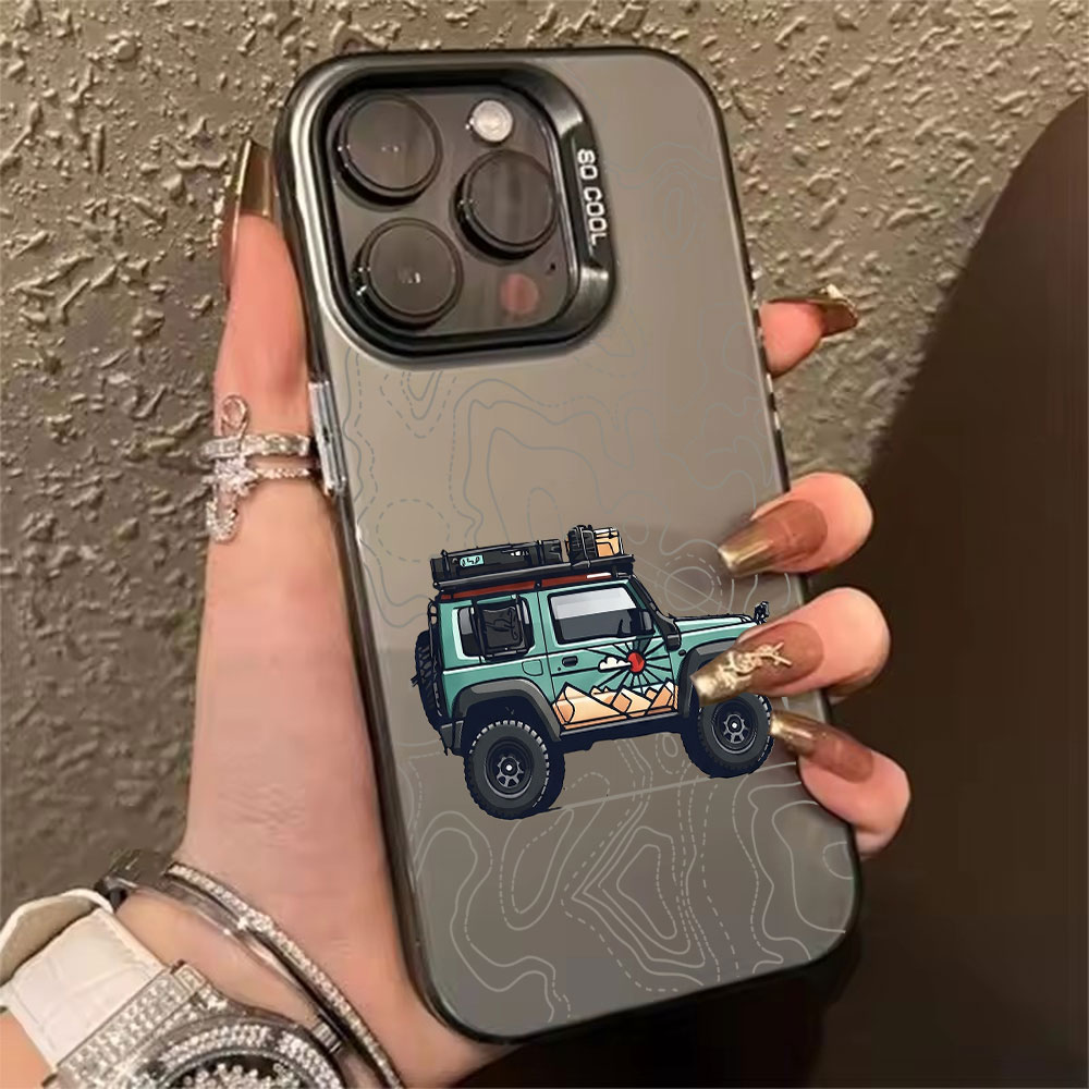Simple Car Pattern Phone Case  - Phone Cases Hard ulasan dan harga