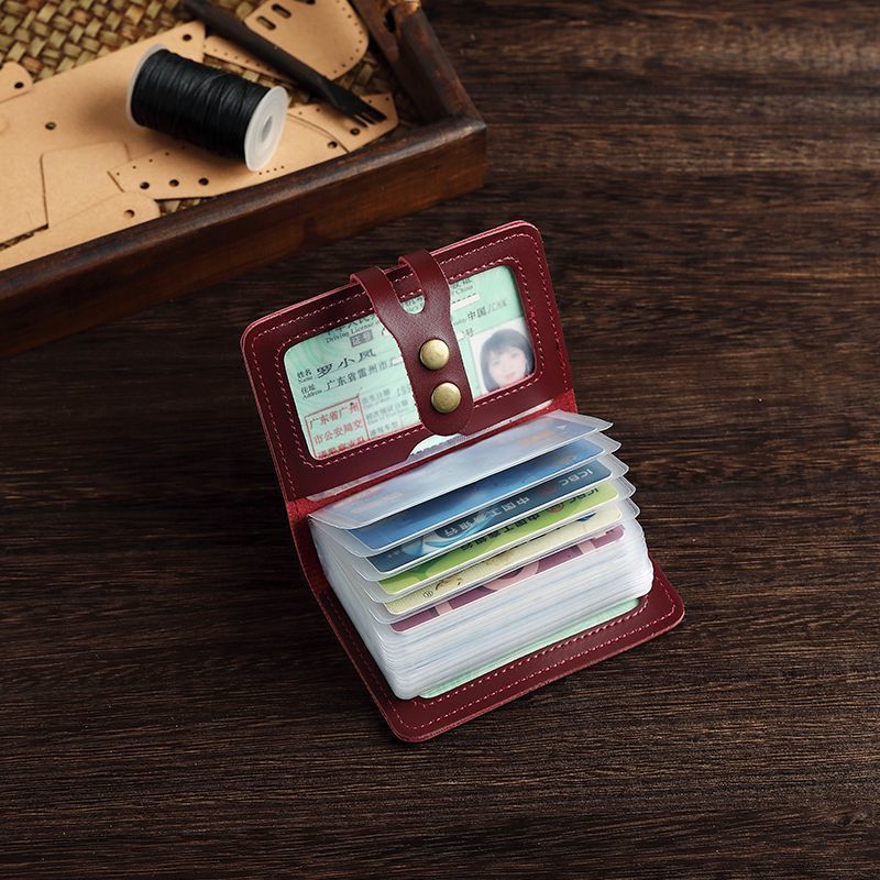 Ultra Thin 30 Slot PU Leather  - Slim Card Slot Case ulasan dan harga