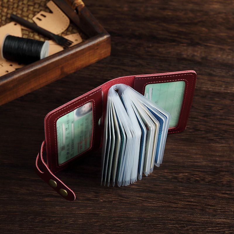 Ultra Thin 30 Slot PU Leather  - Slim Card Slot Case ulasan dan harga