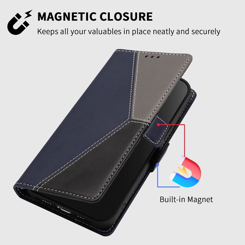 Magnetic Leather Case For Tecn - Slim Card Slot Case ulasan dan harga