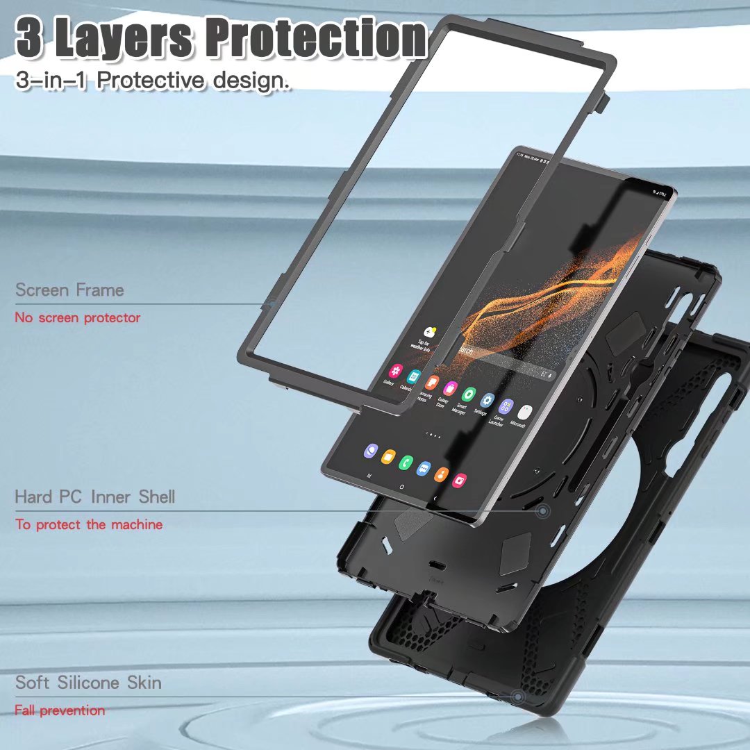 Tablet Rotation Case for Samsu - Phone Cases Heavy Duty ulasan dan harga