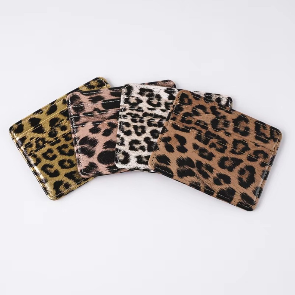 Classics PU Leather Leopard Pr - Slim Card Slot Case ulasan dan harga