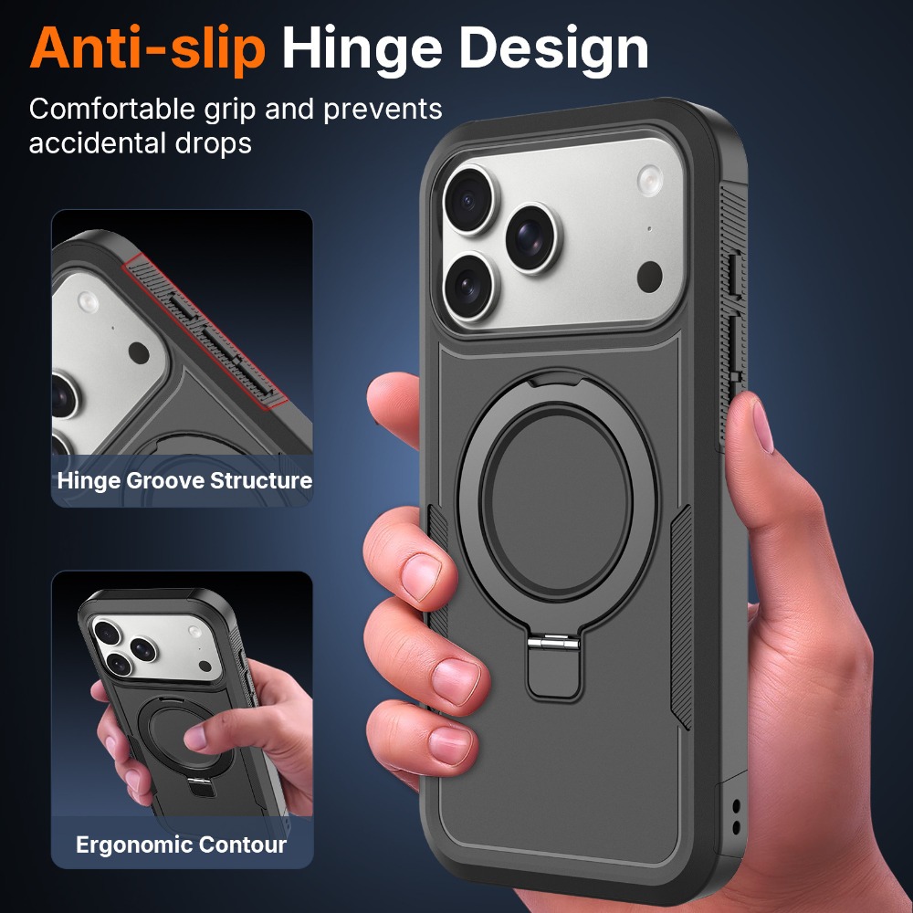 Matte Metal Ring Holder Magnet - Phone Cases Heavy Duty ulasan dan harga