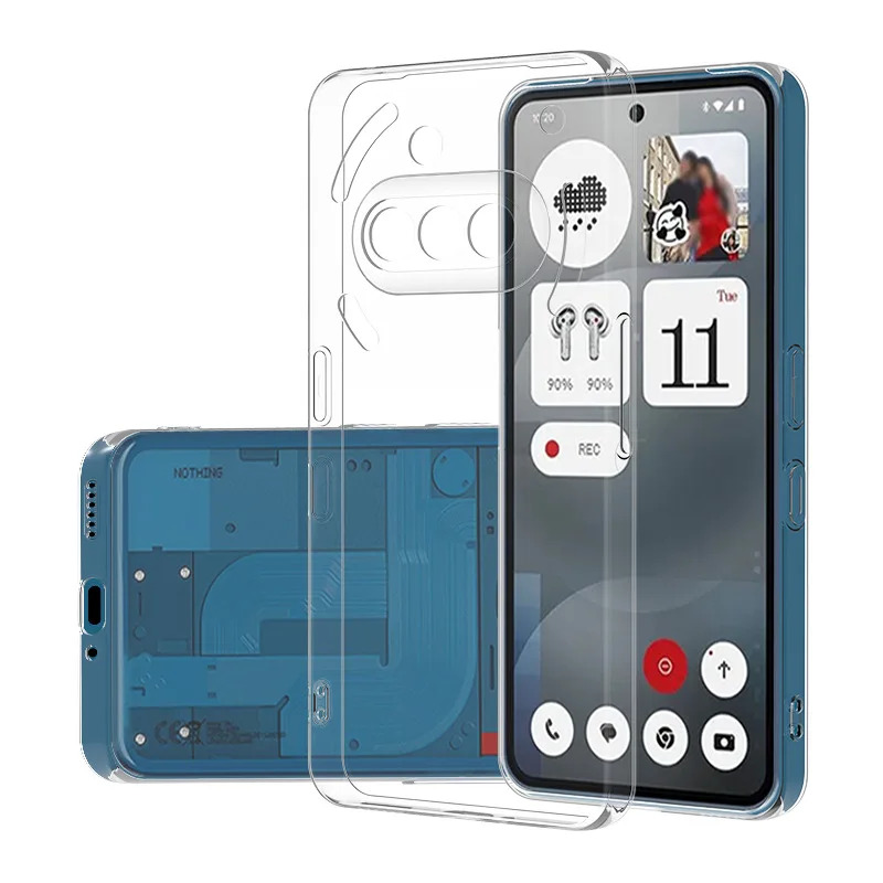 Simple Slim Soft TPU Clear Tra - Phone Cases Nothing 3A ulasan dan harga