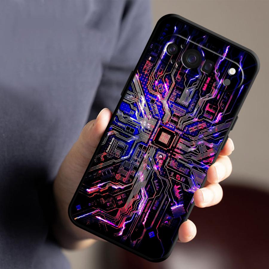 Retro Circuit Board Funda Phon - Phone Cases Google Pixel 7 ulasan dan harga