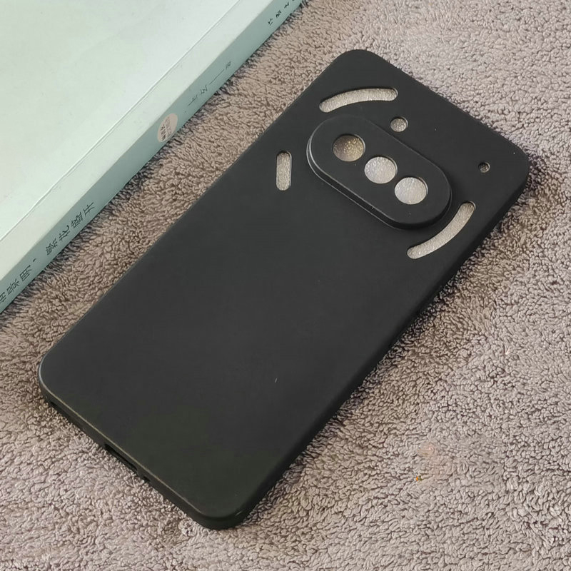 Black Matte Silicone Case For  - Phone Cases Nothing 3A ulasan dan harga