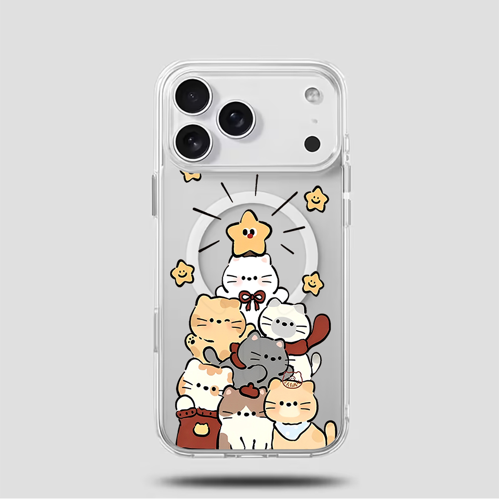Cute Cartoon Kitten Print Comp - Phone Cases Iphone 11 ulasan dan harga